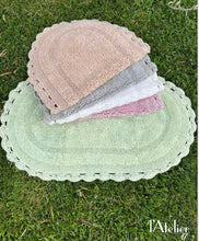 Carica l'immagine nel visualizzatore di Gallery, tappeto bagno ovale Atelier 17 40x70 diversi colori