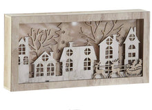 Carica l'immagine nel visualizzatore di Gallery, Paesaggio Natale led lampada notturna