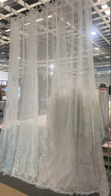 Carica l'immagine nel visualizzatore di Gallery, Tenda ricamo bianco starlette atelier 17
