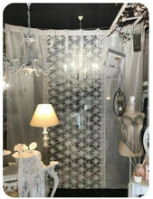 Carica l'immagine nel visualizzatore di Gallery, Tendone organza intarsio pizzo corinzio centrale di Chez Moi 270 cm x 3 mt
