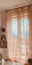 Carica l'immagine nel visualizzatore di Gallery, Tenda shabby pizzo ricamata con rose 300 x 290 collezione Ciel CIPRIA