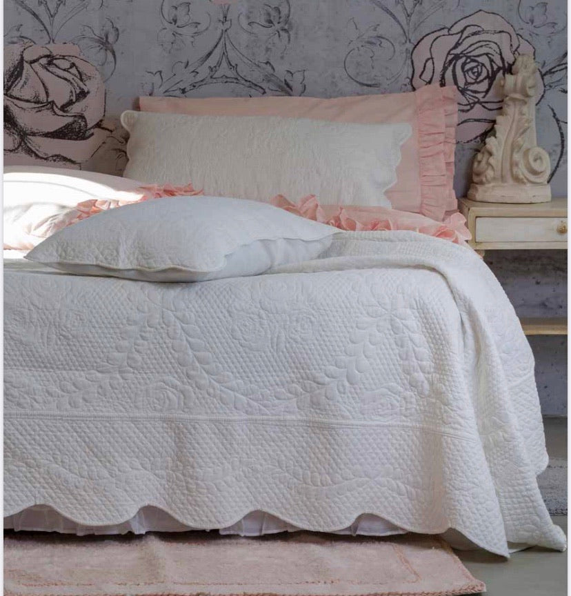 Set di biancheria da letto in stile shabby chic, con volant, 3 pezzi, in morbida microfibra lavata, con cerniera, traspirante, stile principessa, per la casa, colore rosa, 2 m Set di biancheria da letto in stile shabby chic, con volant, 3 pezzi, in morbida microfibra lavata, con cerniera, traspirante, stile principessa, per la casa, colore rosa, 2 m