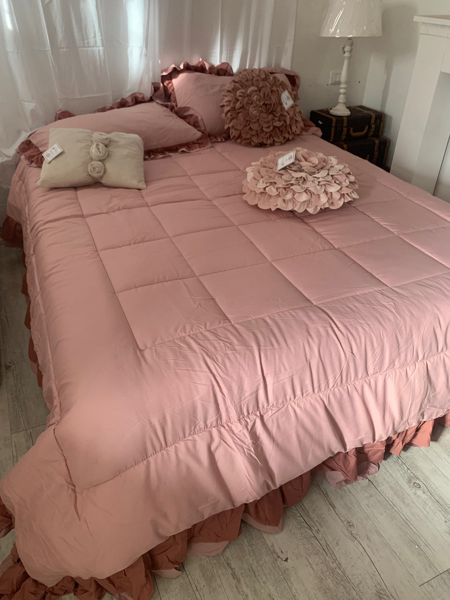 Trapunta invernale shabby matrimoniale cloud Atelier 17 La