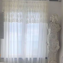 Carica l'immagine nel visualizzatore di Gallery, Tendone organza con mantovana corinzio di Chez Moi 140x 3 mt