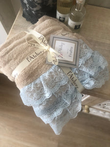Set asciugamani shabby Fru Fru Atelier 17