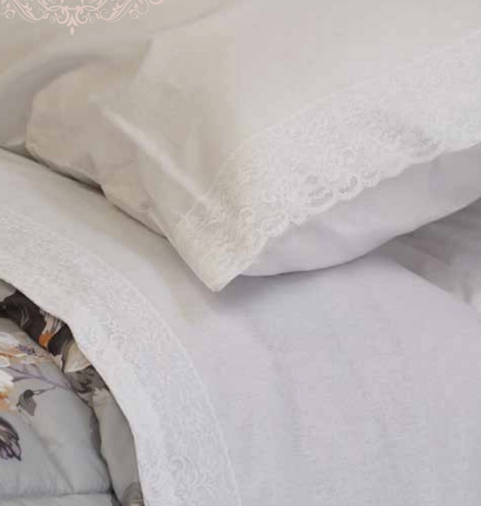 Completo lenzuola shabby Sophie diversi colori