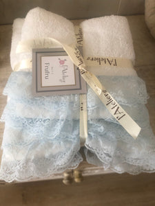 Set asciugamani shabby Fru Fru Atelier 17