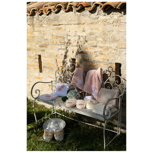 L'ATELIER 17 Ciabatte in spugna con  tulle collezione "CANDY" Shabby Chic