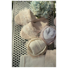 Carica l&#39;immagine nel visualizzatore di Gallery, L&#39;ATELIER 17 Ciabatte in spugna con  tulle collezione &quot;CANDY&quot; Shabby Chic
