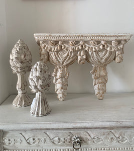 Set due pigne shabby decorative